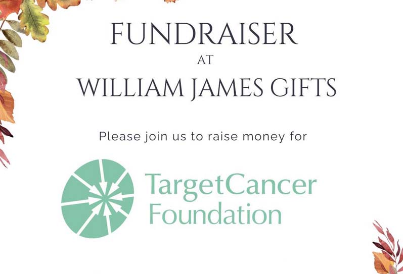 william james gifts fundraiser invite
