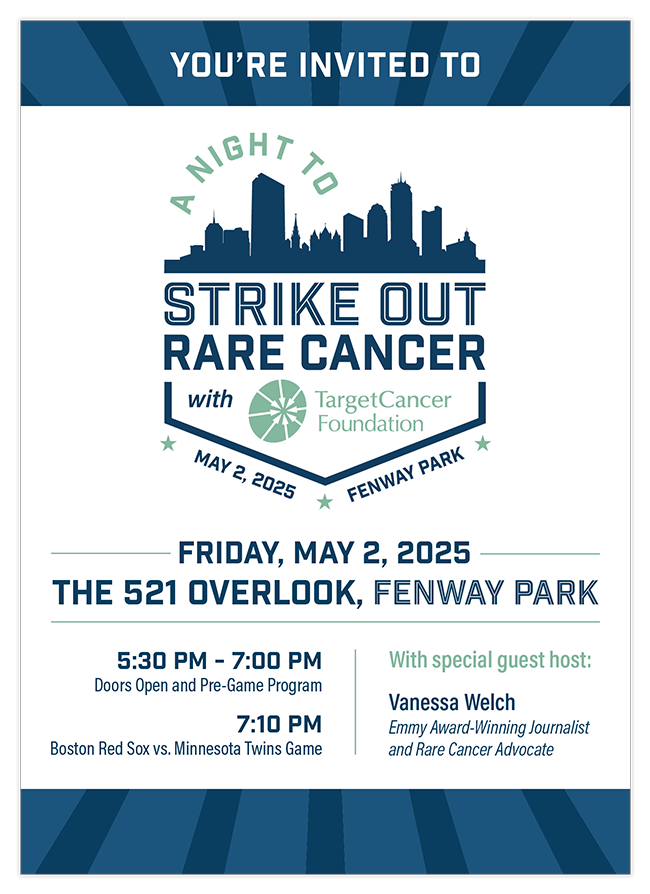 A Night to Strike Out Rare Cancer Digital Invitation No