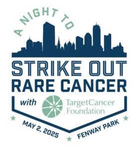 Strike Out Rare Cancer 2 Color With TCF Logo