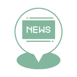 Icon representing news outlets