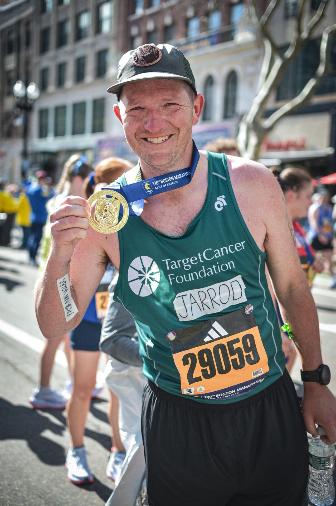 Boston Marathon 2026 Jarrod Finisher Medal