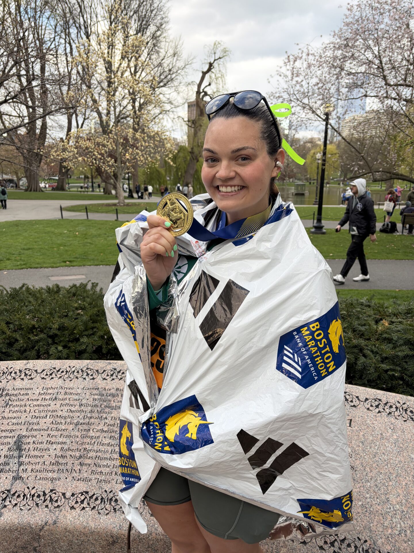 Boston Marathon 2026 Zoe Finisher Medal
