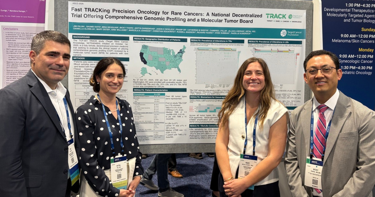 TRACK Poster 05_Jim Palma_Hetal Vig_Mary McGillicuddy_Bicky Thapa_ASCO 2026_1200x630 TRACK Poster 05 Jim Palma Hetal Vig Mary McGillicuddy Bicky Thapa ASCO